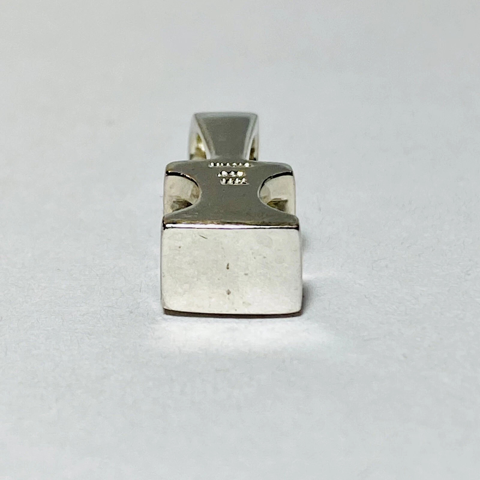 2CT Solitaire GRA Certified Moissanite Pendant 14k White Gold Plated Free Chain