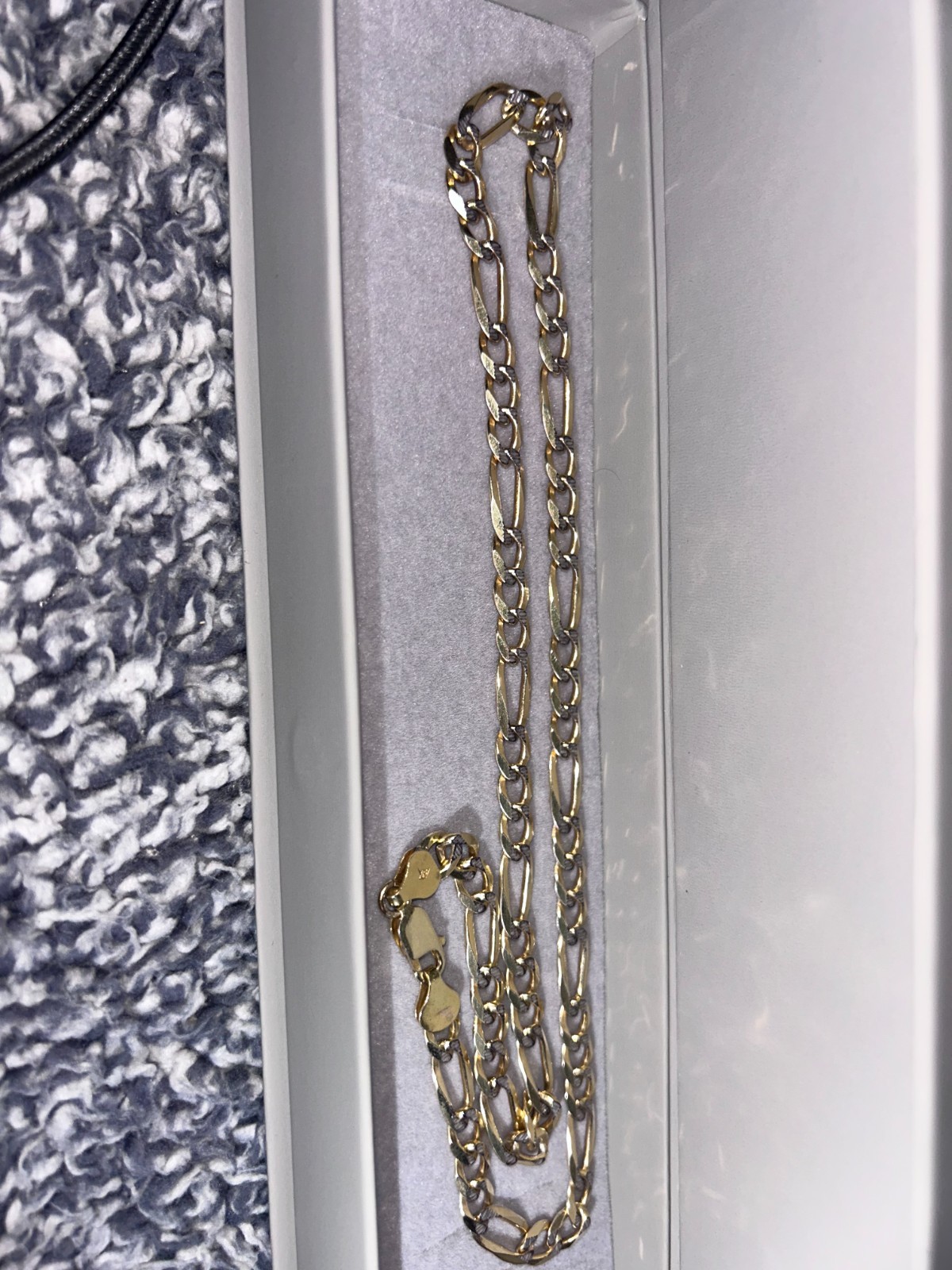 925 silver vermeil gold chain