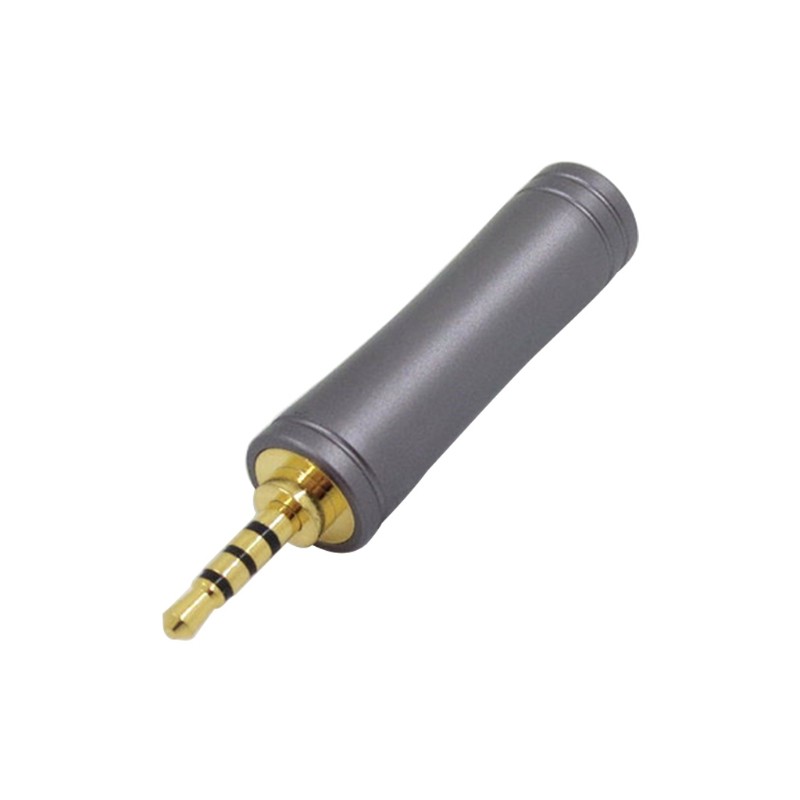 5cm Length Portable Balanced Gold-Plated Adapter Plugs Durable Long-term Use