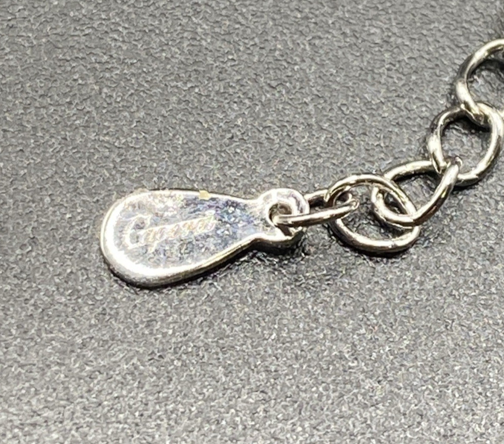 Designer Sterling Silver Palm Tree Pendant Necklace