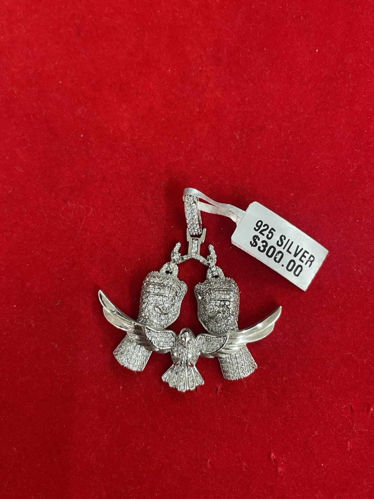 925 Silver Pendant- Barcode SZP030