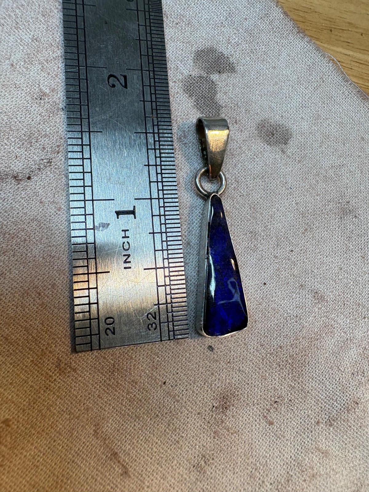 australian opal pendant