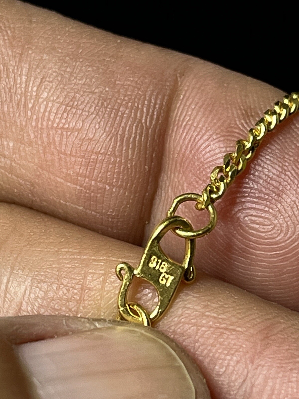 22K solid gold 916 Saudi gold necklace bracelet set