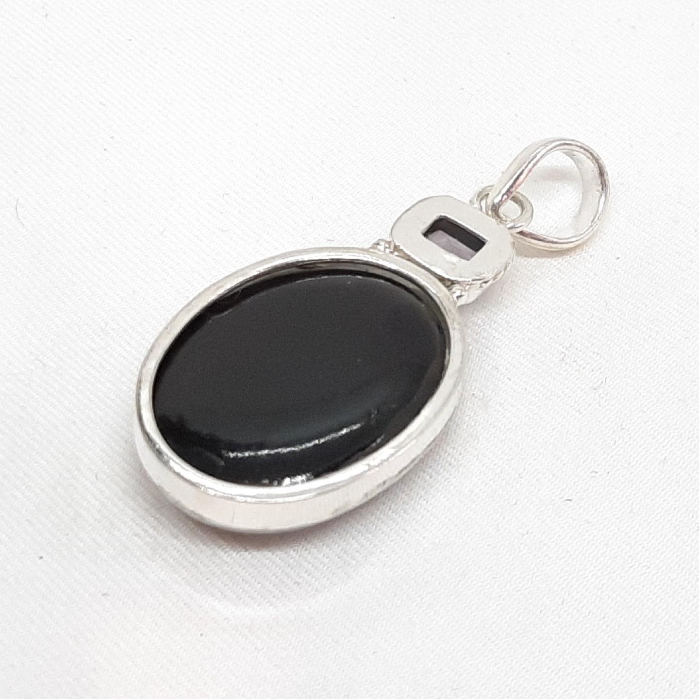 LARGE 43.70ctw Rainbow Quartz & Amethyst Silver Pendant 14.6g