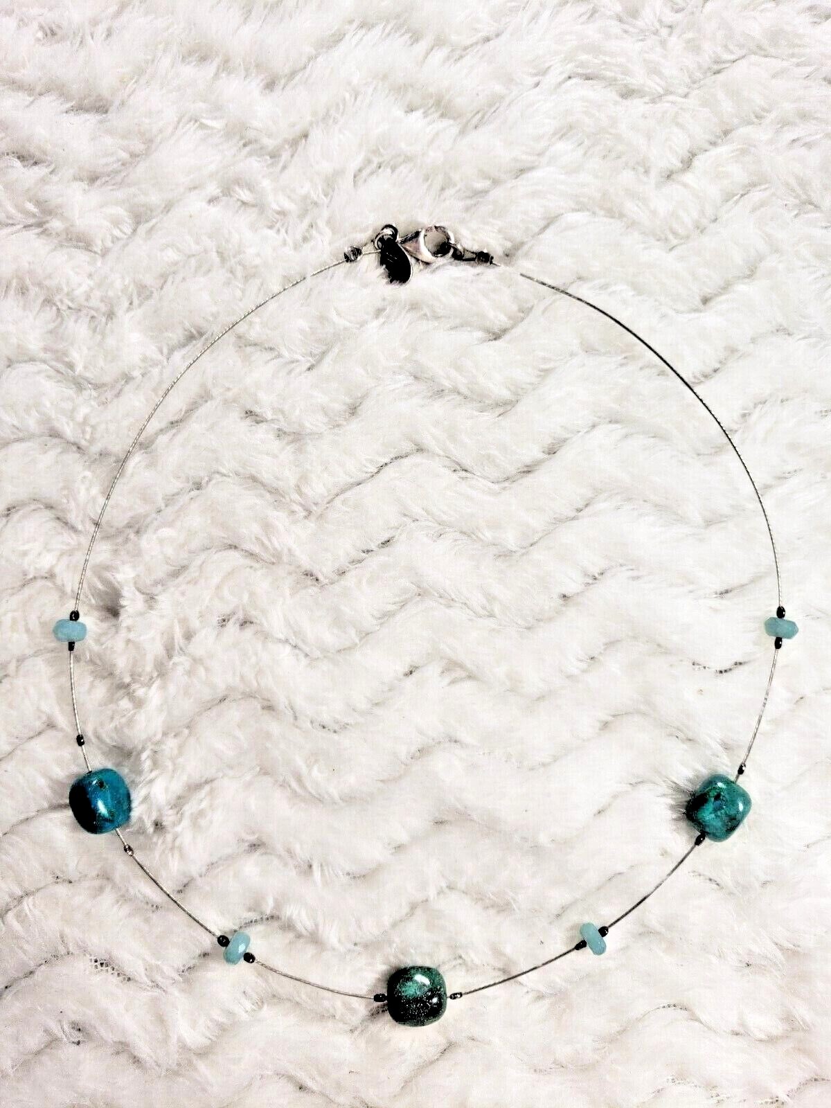 Silpada Women’s 16 1/2″ 925 Chain Greenish Teal Accents