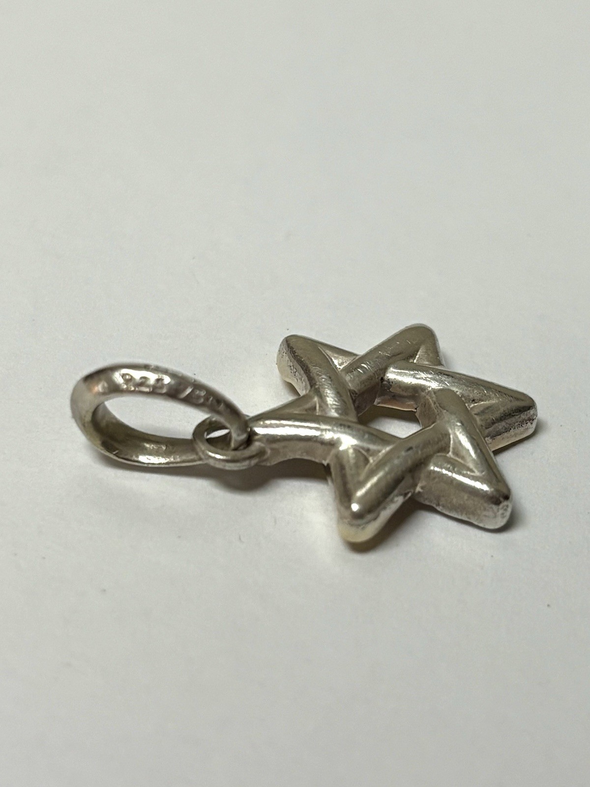 David Yurman 18kt & Sterling Silver Star of David Pendant