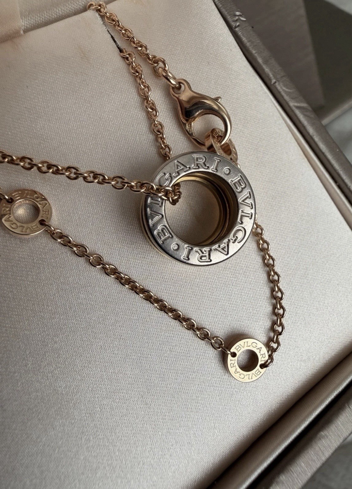 Bvlgari B.zero Tricolor Perfect Mistake Adjustable Necklace