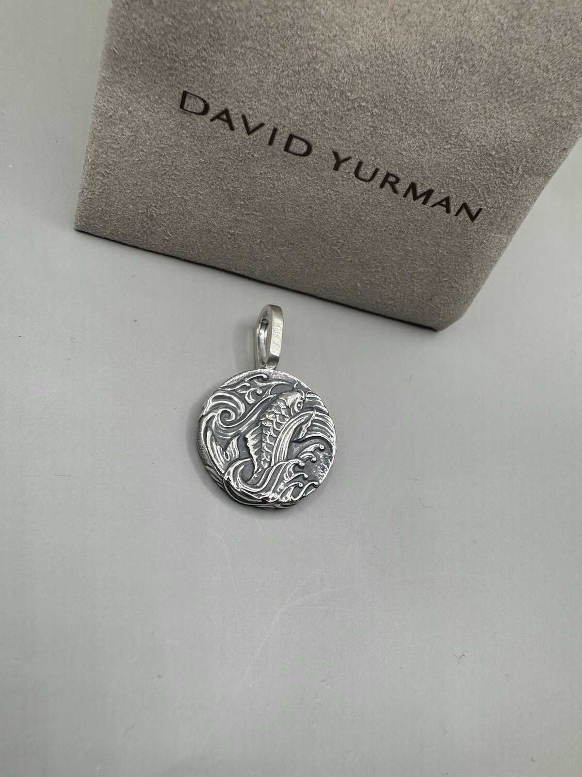 David Yurman Dragon Amulet Pendant in Sterling Silver