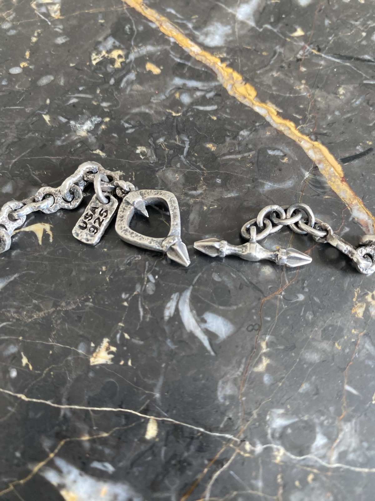 Solid Sterling Silver Gladiator Pendant and Chain.