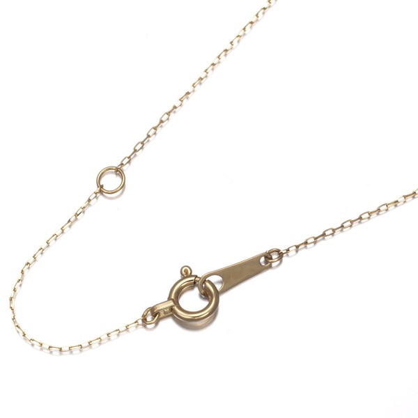 Cable Chain Necklace 40cm 18K 750 Yellow Gold
