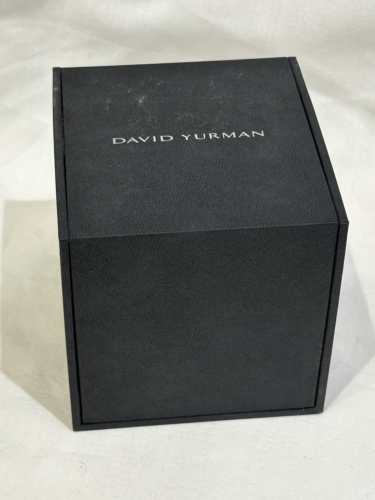 RARE DAVID YURMAN 925/18K BARRELL STATION TWISTED CABLE NECKLACE 34″ LONG