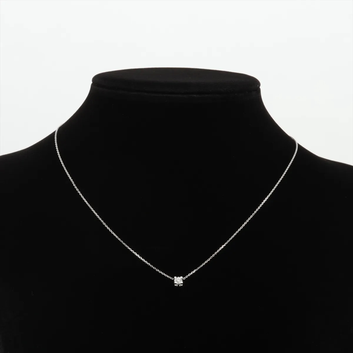 Cartier C de Cartier diamond Necklace 750(WG) 3.0g 0.24 G VS1 3EX NONE CRN741370