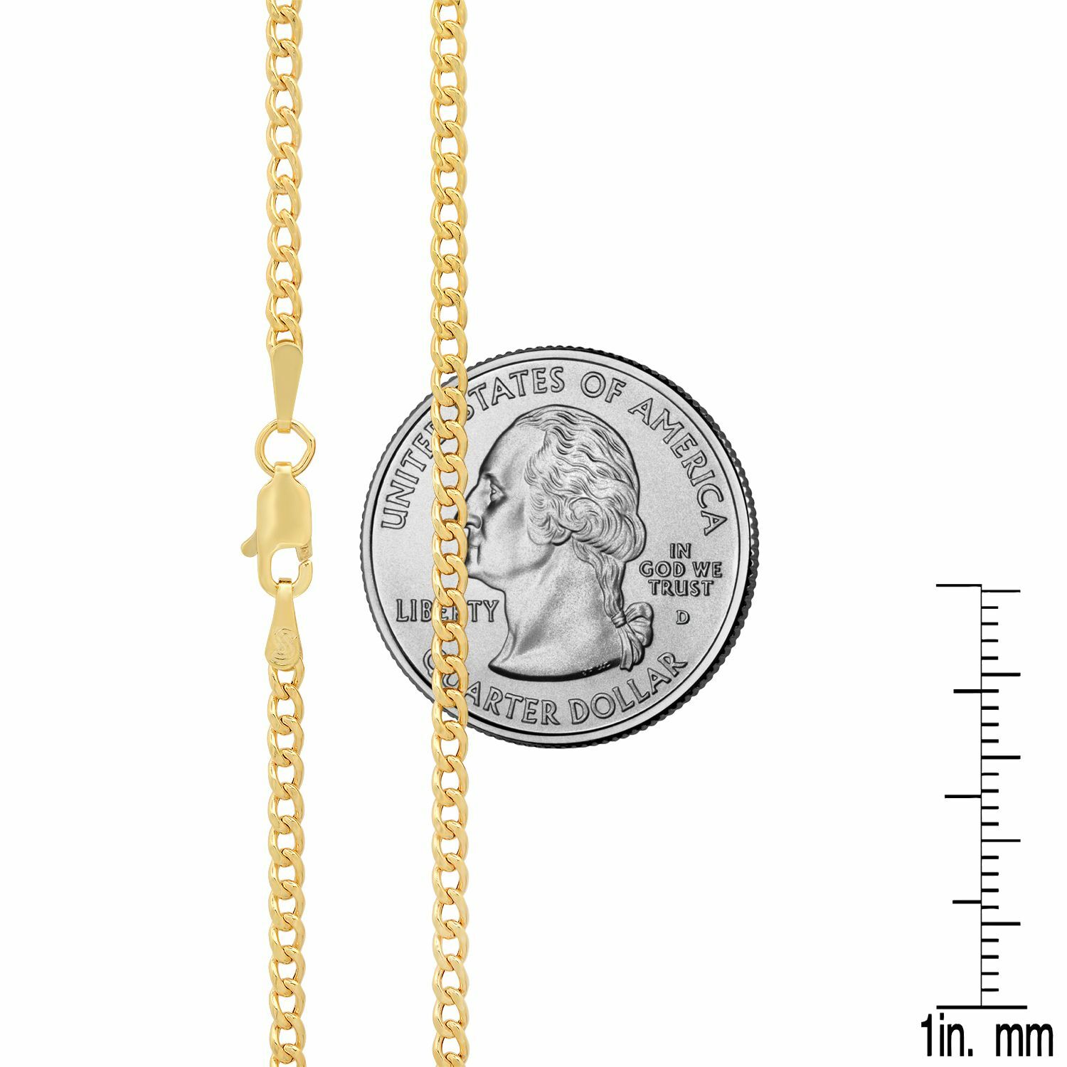 10k Yellow Gold Miami Cuban Link Chain Bracelet 2mm-9.5mm Size 7″-30″ Hollow