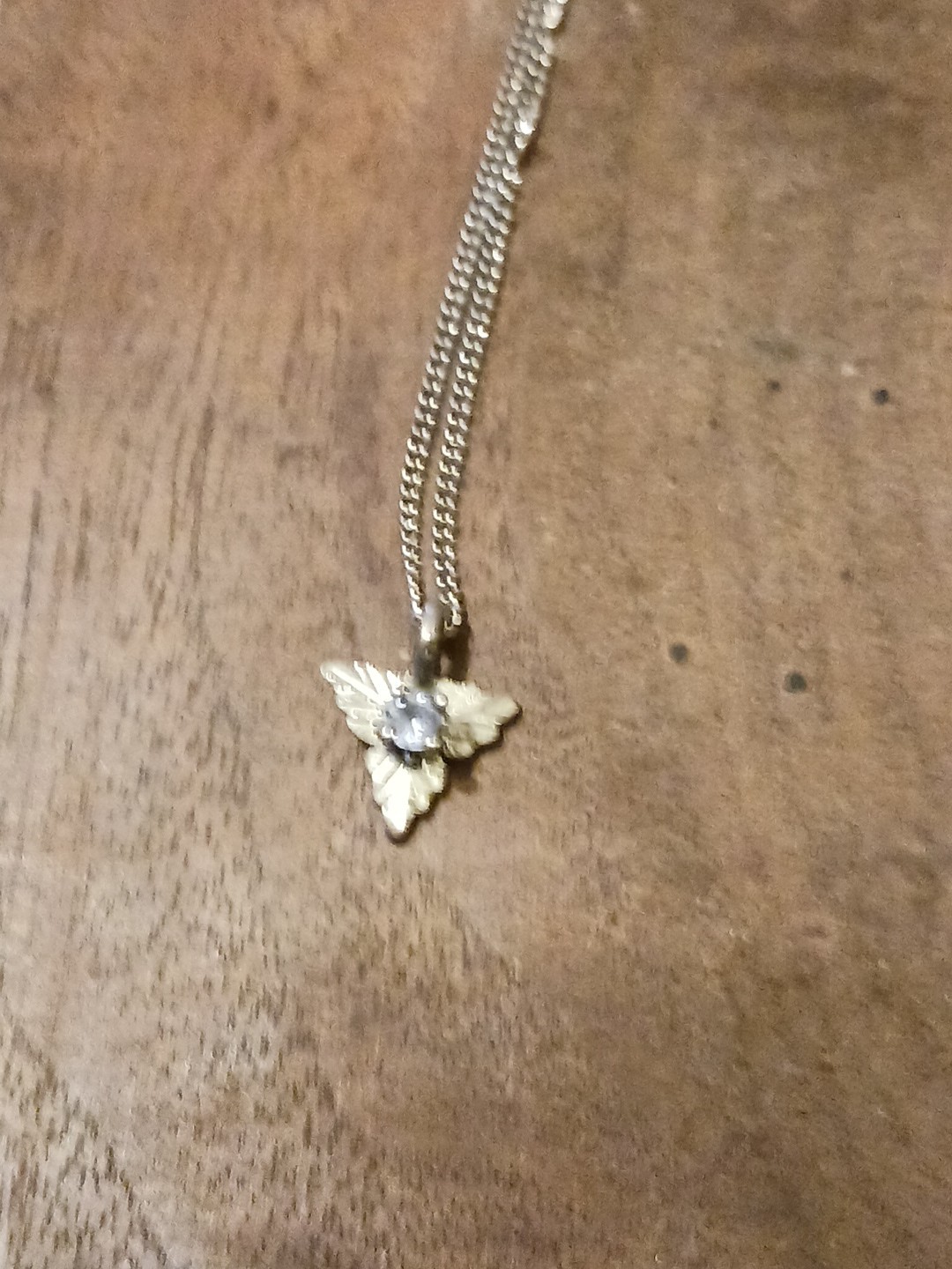 Sterling Silver Leaf Necklace