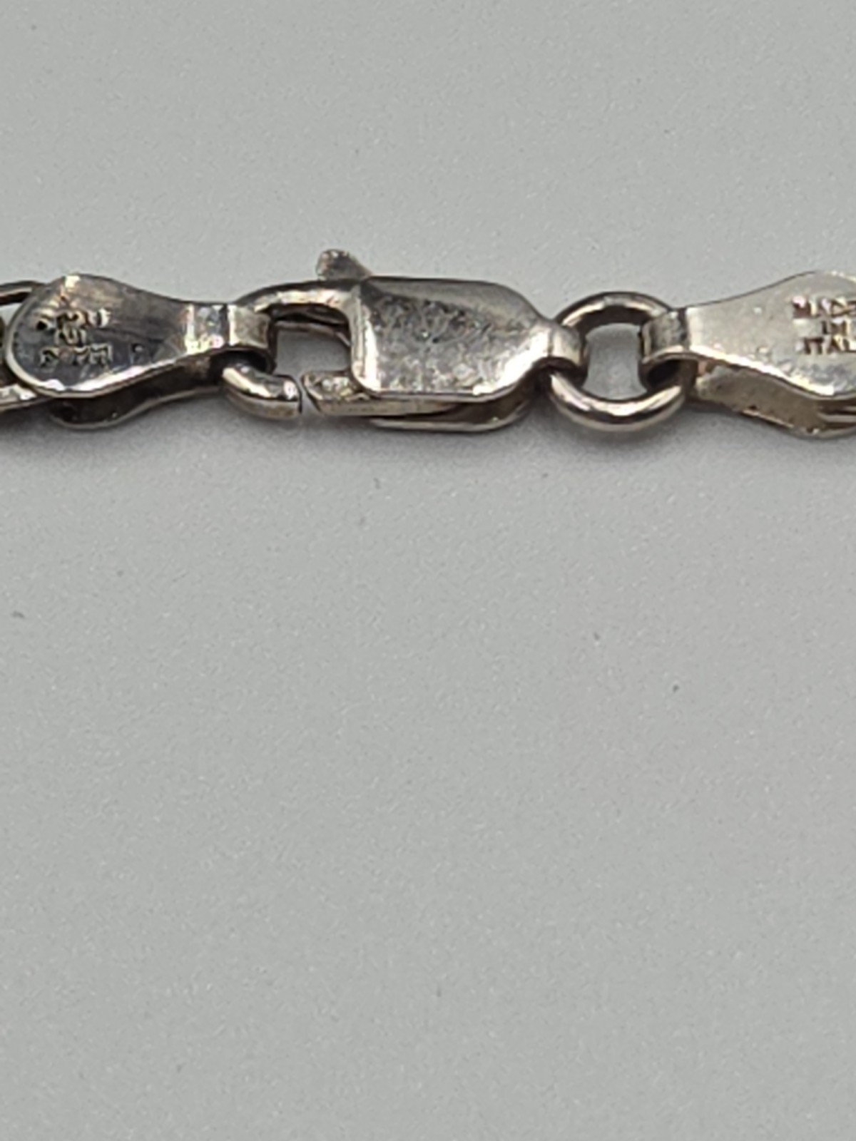 925 Milor Bismark Chain Sterling Silver Multi-Color Enamel