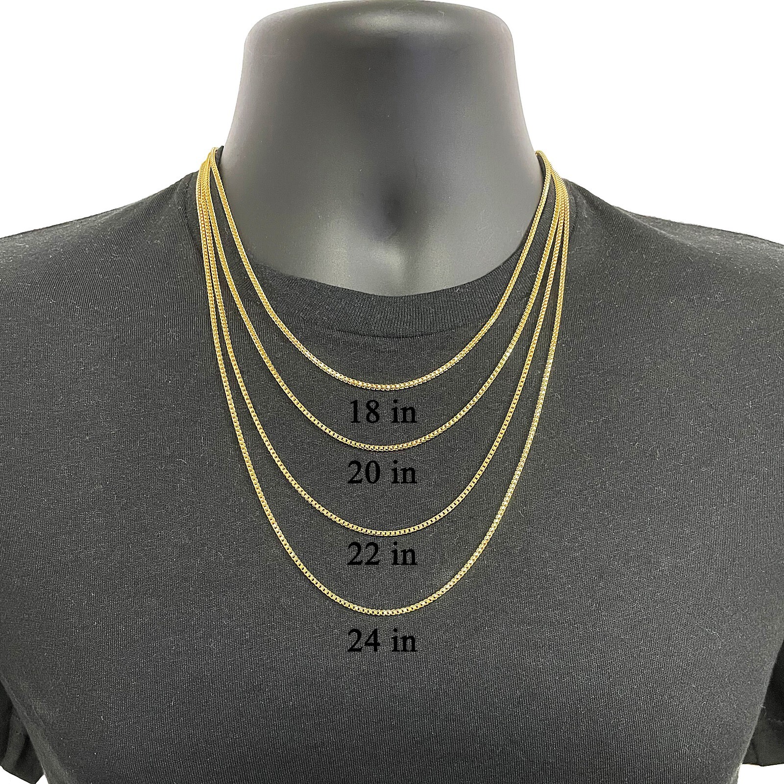 Italian 14k Yellow Gold Solid Diamond Cut Franco Chain Necklace 20″ 1.8mm 10gram