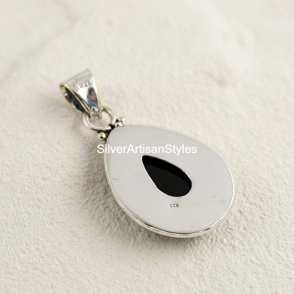 Yellow Fire Opal Gemstone Handmade 925 Sterling Silver Jewelry Pendants Gifts