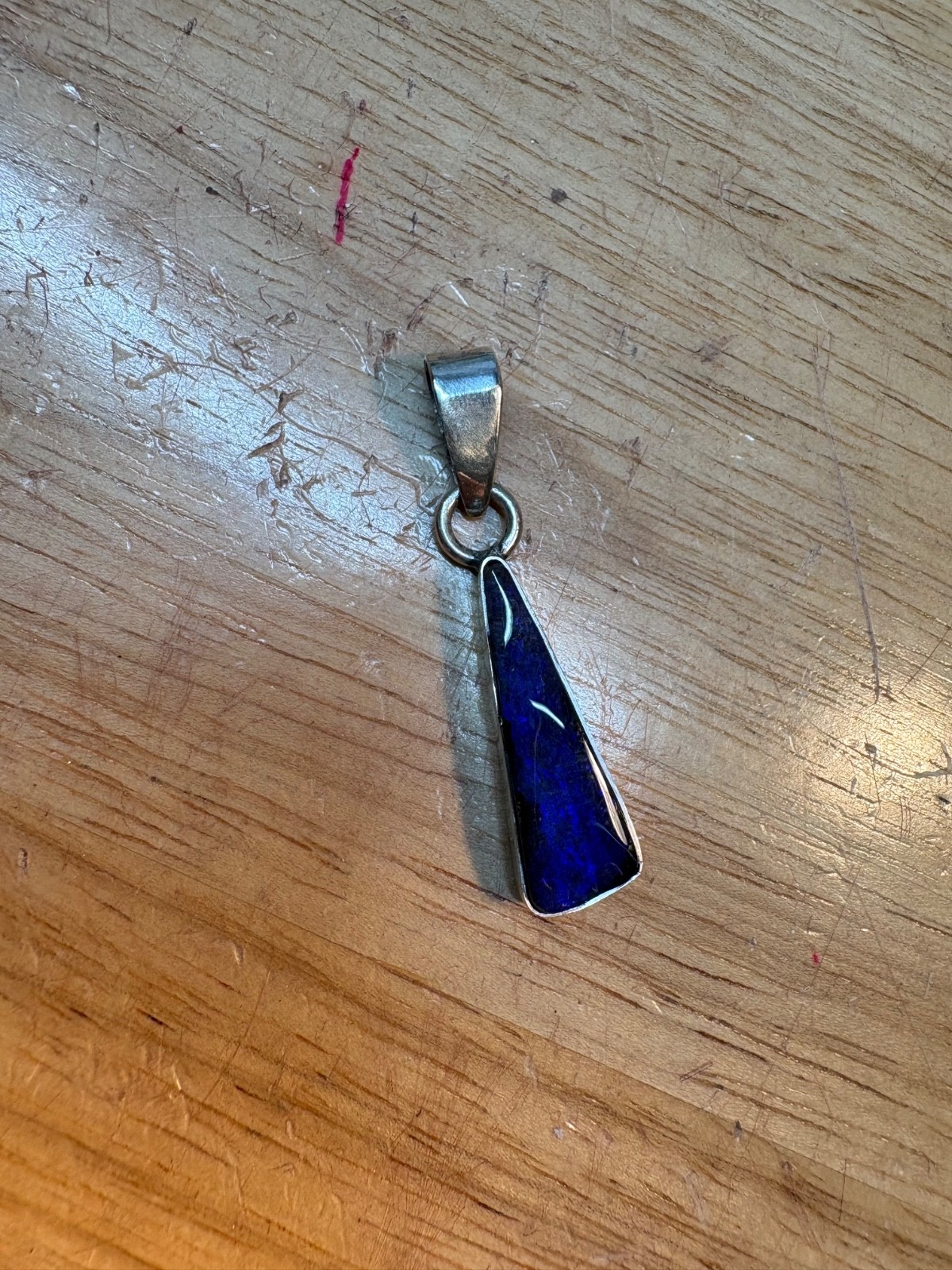 australian opal pendant
