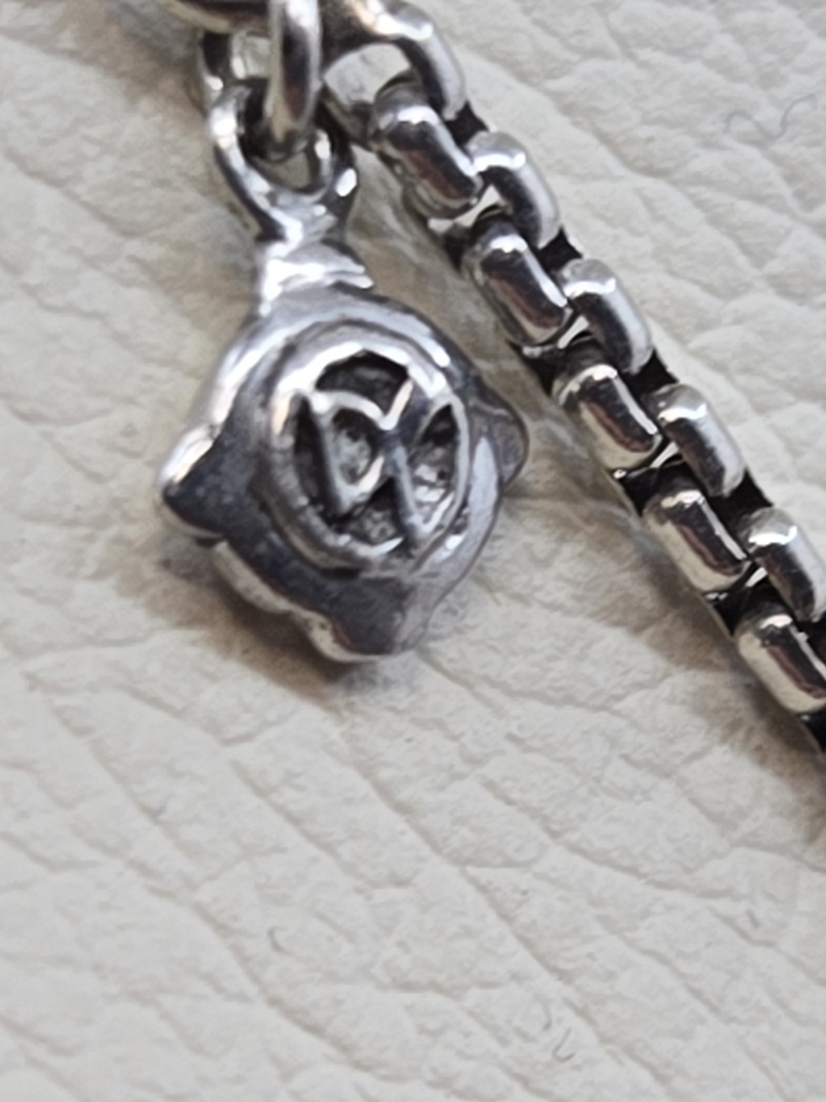 David Yurman Box Chain, 2.5mm , Sterling Silver, 16 Inch, Mint