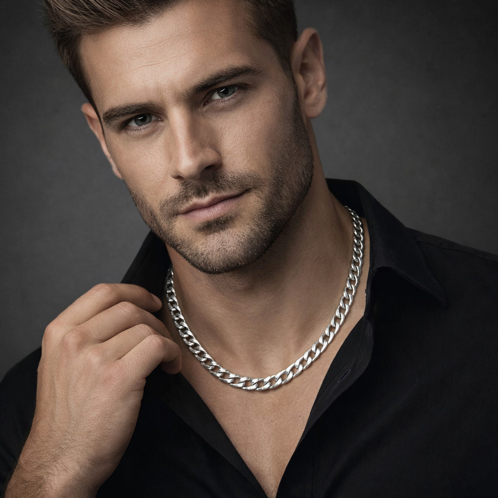 925 Sterling Silver Chain Necklace Men Women 2-12mm Thick Lobster Clasp