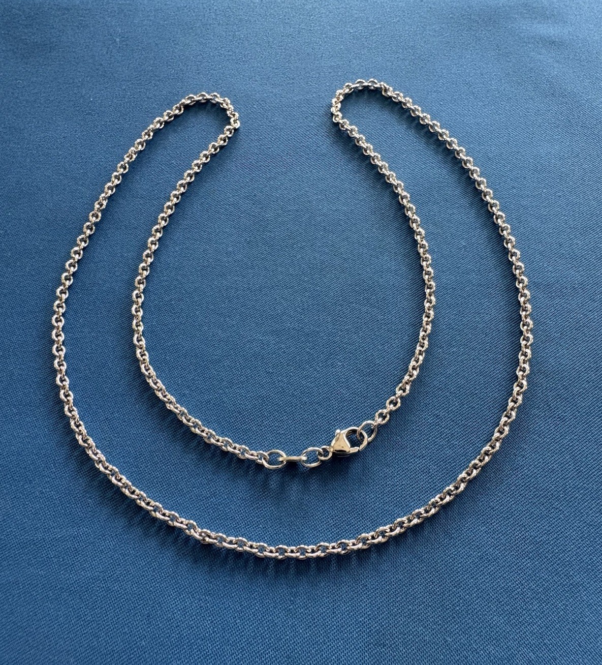 James Avery Sterling Silver Light Cable Chain Necklace 20”