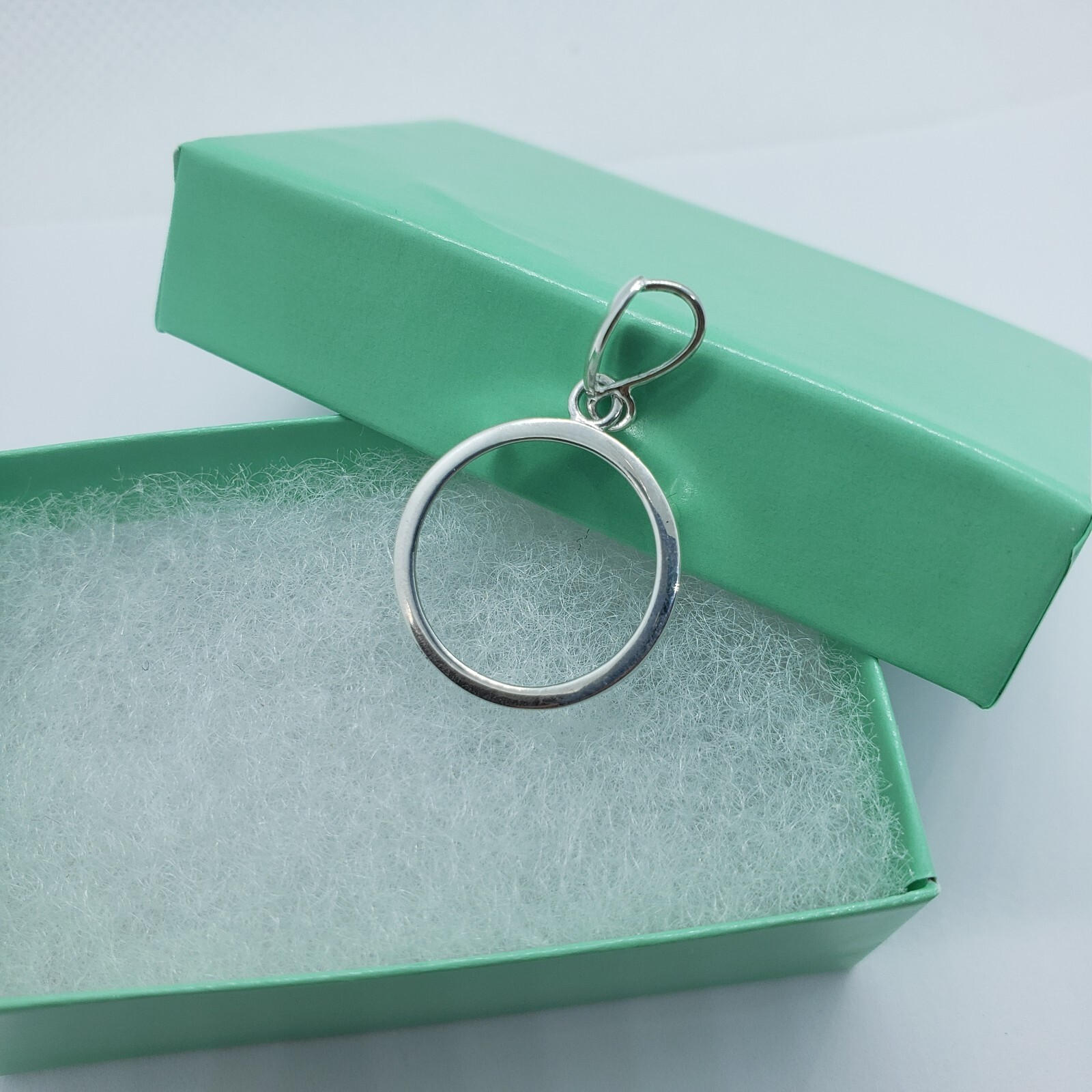 Sterling Silver Dime Bezel 18 mm Coins Prong Back Square Edge 10 Cent No Coin