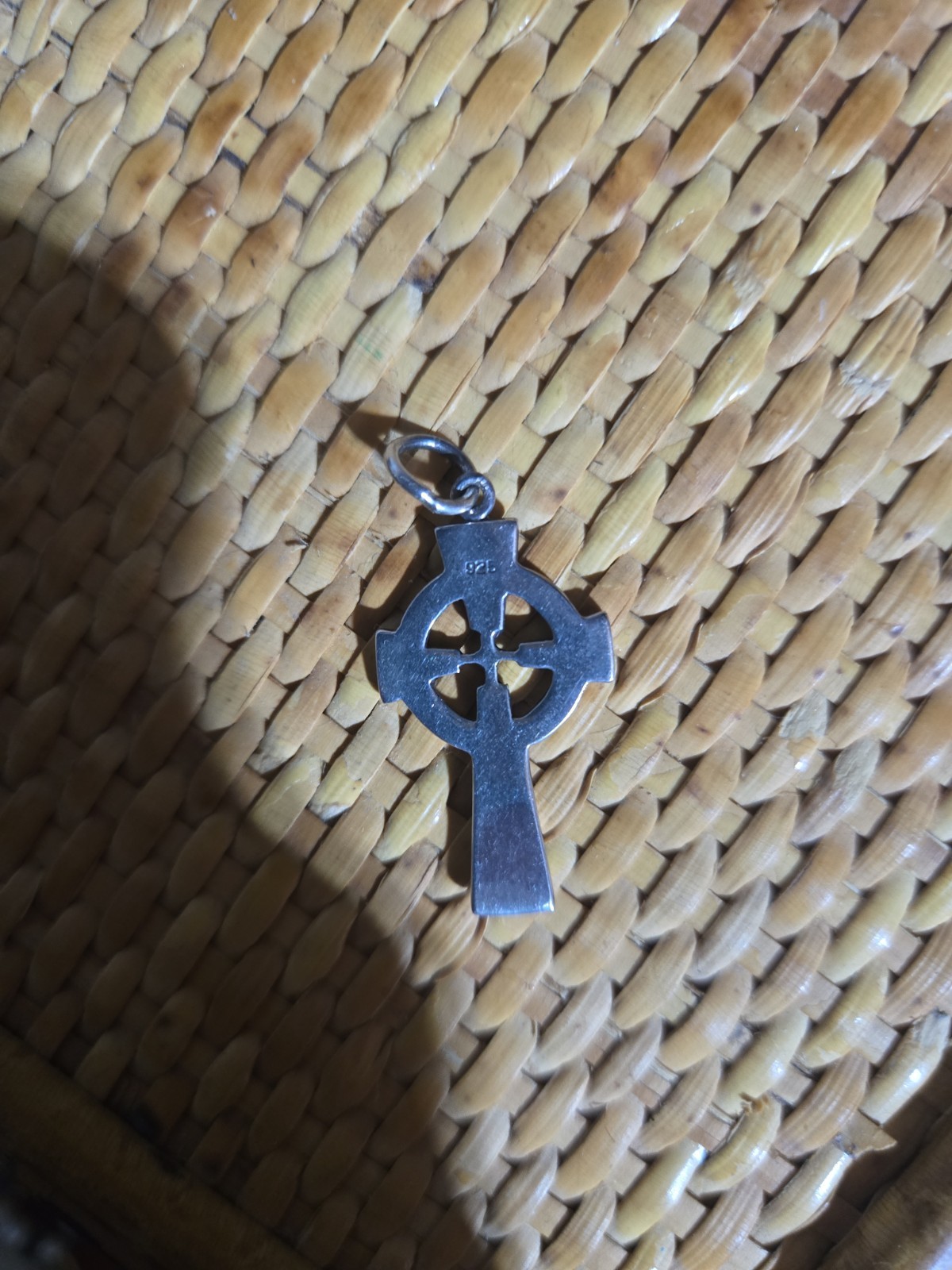 925 Sterling Silver Pendant Celtic Cross Filigree Celtic 36mm Celtic