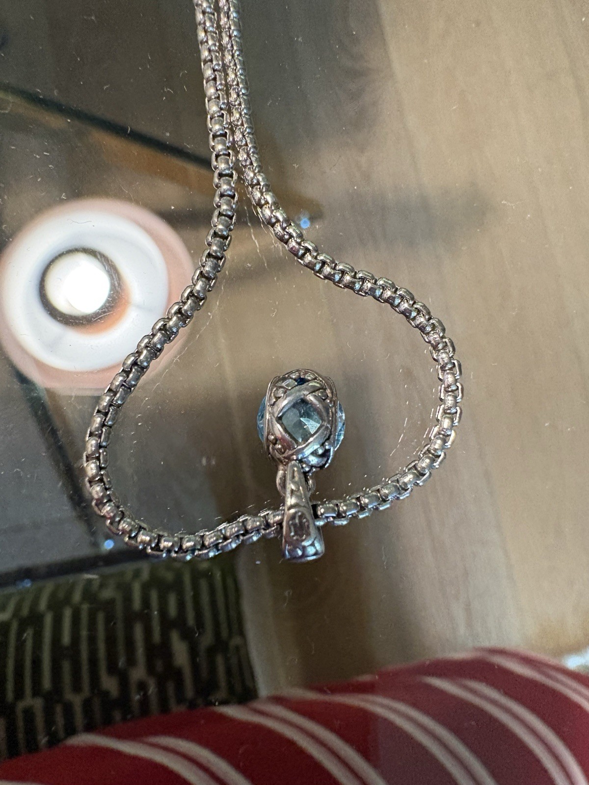 John Hardy Blue Topaz Necklace