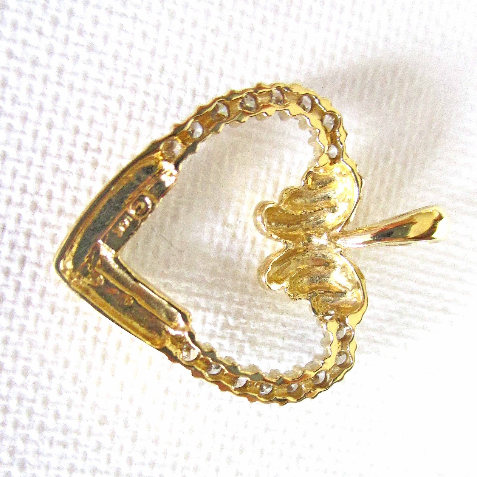 14K Diamond Pendant