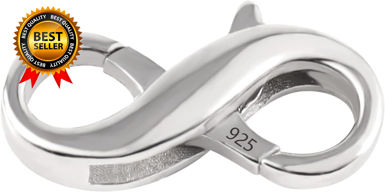 Lobster Clasp Necklace Bracelet Extender 925 Sterling Silver Necklace Connector