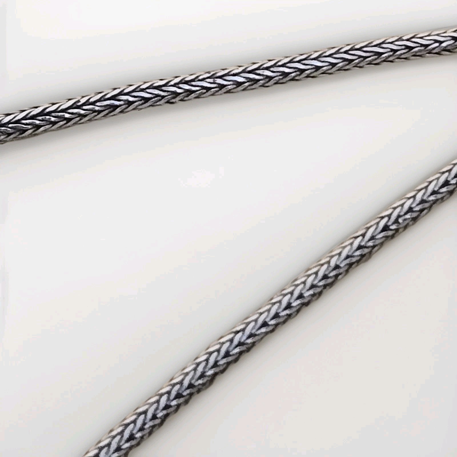 Bali Suarti Spiga Sterling Silver Thick Wheat Chain Necklace Silver 31″ 29.7g