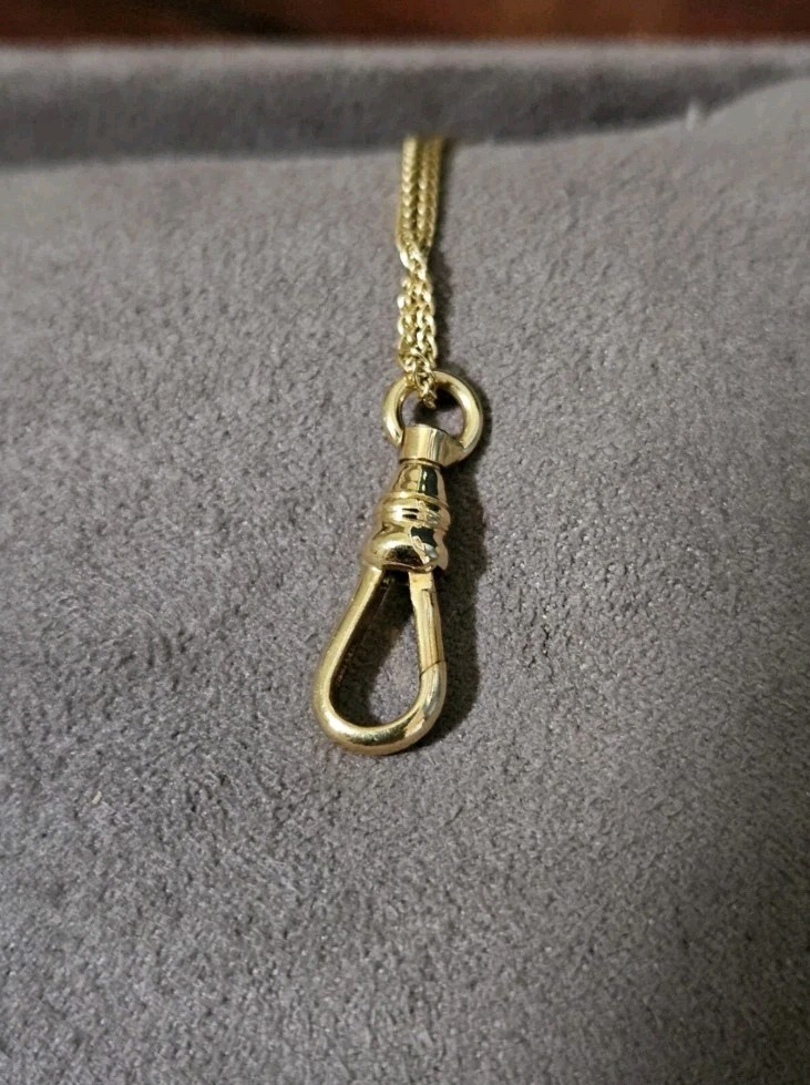 RARE MONICA RICH KOSANN FINE JEWELRY DYO INDIVIDUALITY 25″ 18K CHAIN NECKLACE