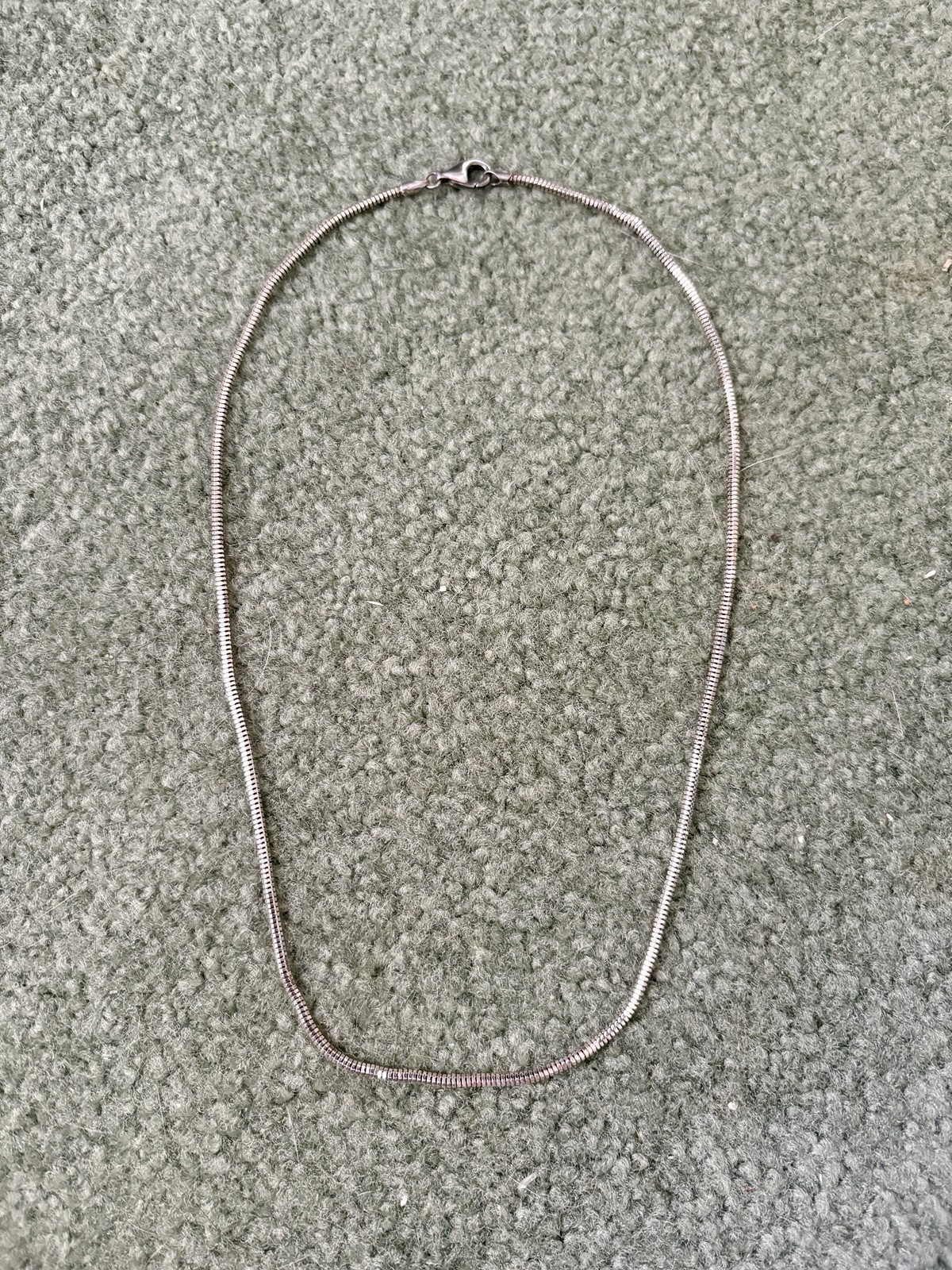 Silver 925 18” Snake Chain