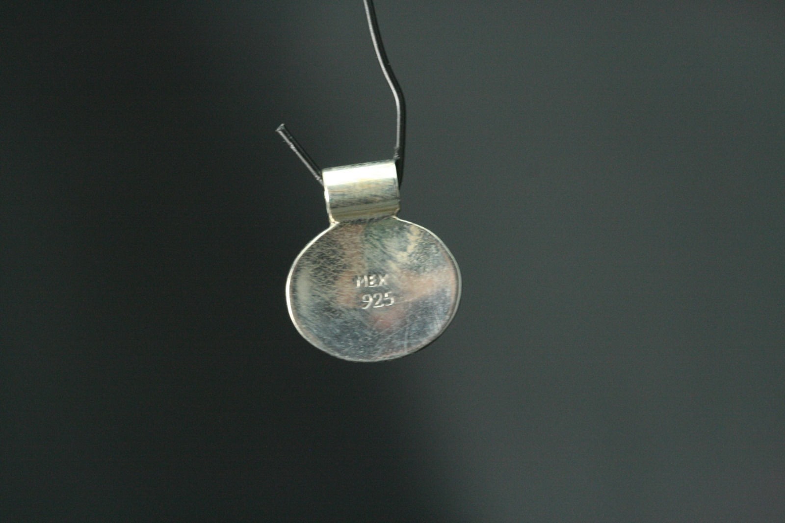 Great value A 925 Sterling Silver Oval Engrave-able Slider Pendant (PEN1984)