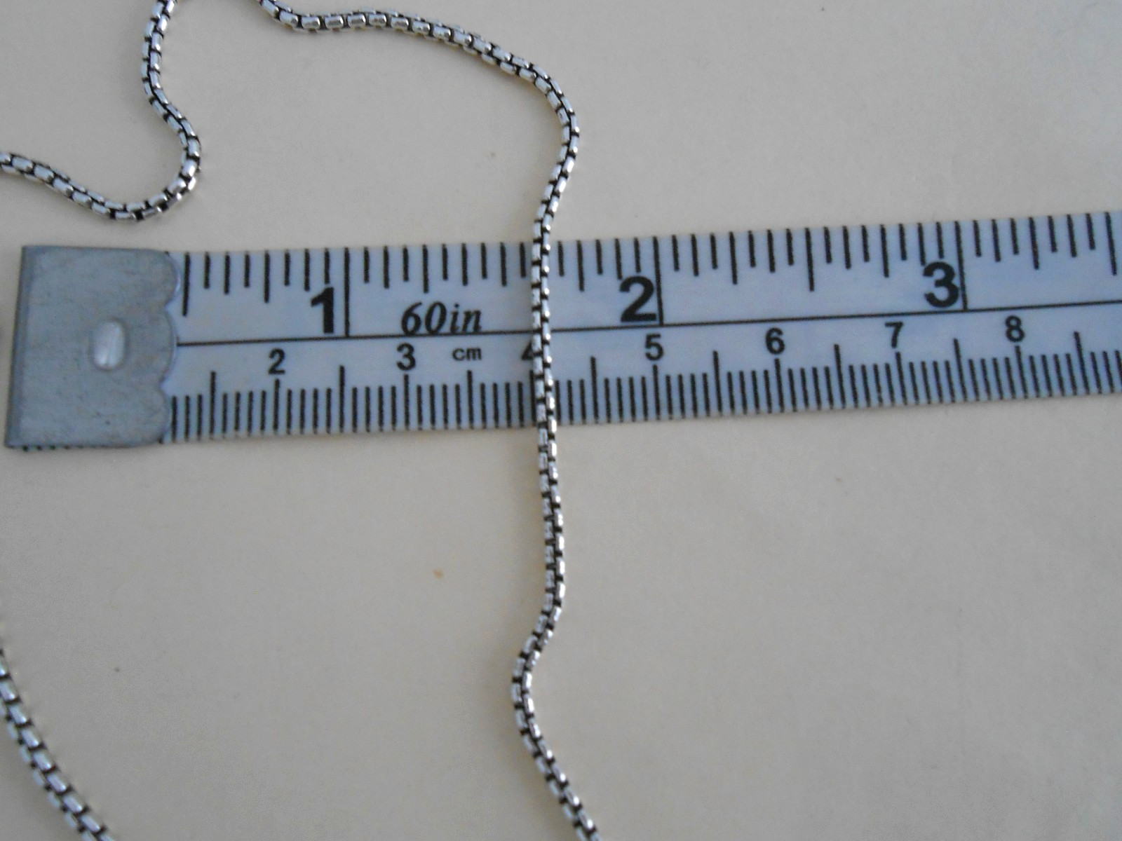 David Yurman Sterling silver 1.7 mm Box Chain Necklace 16” EUC