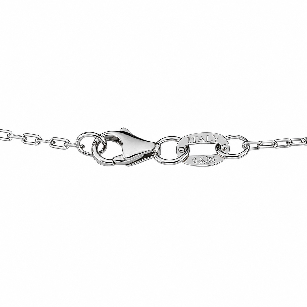 0.20 CTW Diamond Butterfly Necklace 14K White Gold Natural Diamonds Fine Jewelry