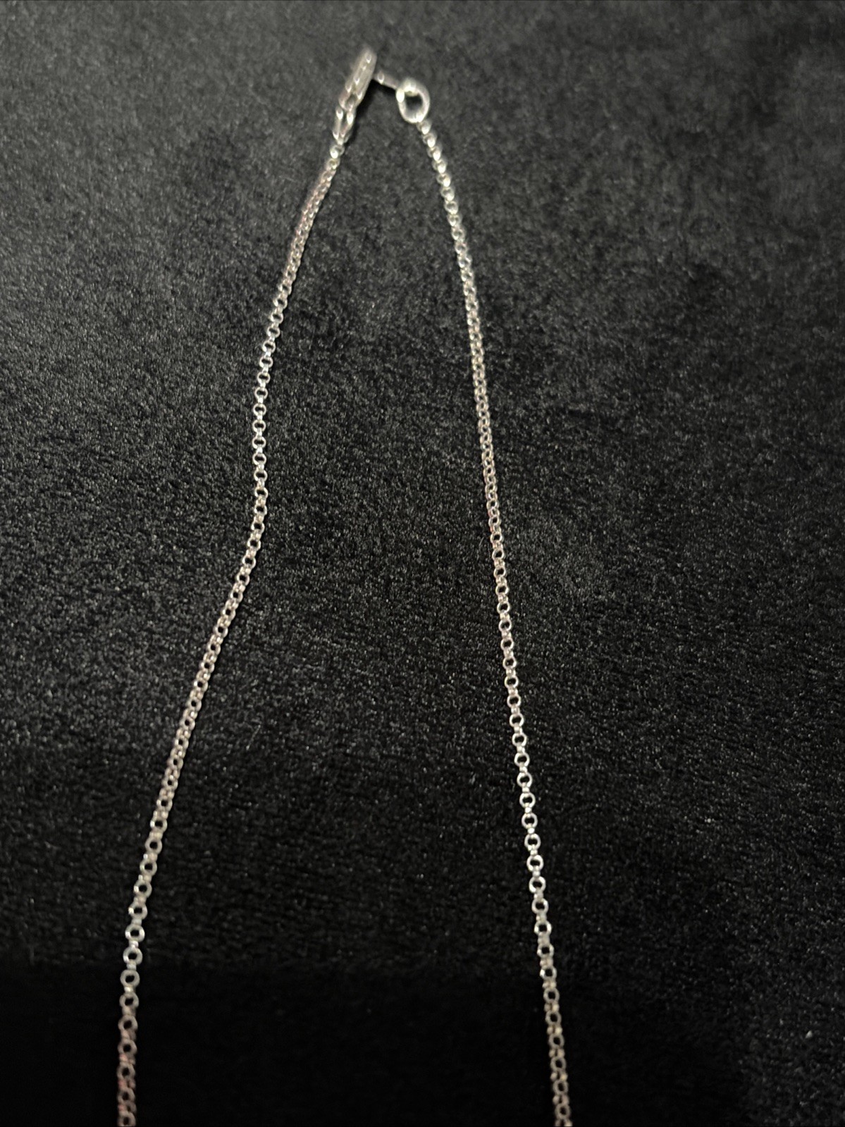 Sterling Silver Necklace With Dream Pendant
